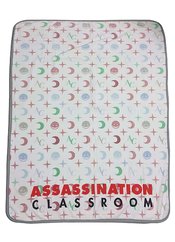 ASSASSINATION CLASSROOM MONOGRAM THROW BLANKET
