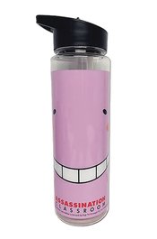 ASSASSINATION CLASSROOM KORO PINK FACE TRITAN WATER BOTTLE (
