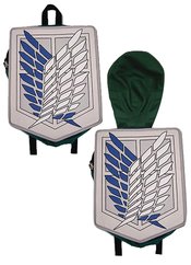 ATTACK ON TITAN SCOUT LEGION BACKPACK W HOOD