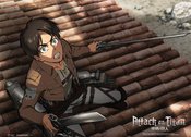 ATTACK ON TITAN EREN WALL SCROLL
