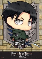ATTACK ON TITAN SD LEVI WALL SCROLL