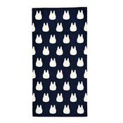 MY NEIGHBOR TOTORO WHITE TOTORO BATH TOWEL 5PC BOX