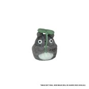 MY NEIGHBOR TOTORO TOTORO WITH LEAF SMALL BEANBAG PLUSH (NET