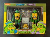 TMNT CARTOON SERIES 2 LEONARDO AND DONATELLO 7IN AF 2PC (NET