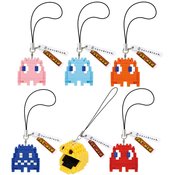 PAC-MAN NANOCHARM KEYCHAIN 12PC BLIND BOX ASST