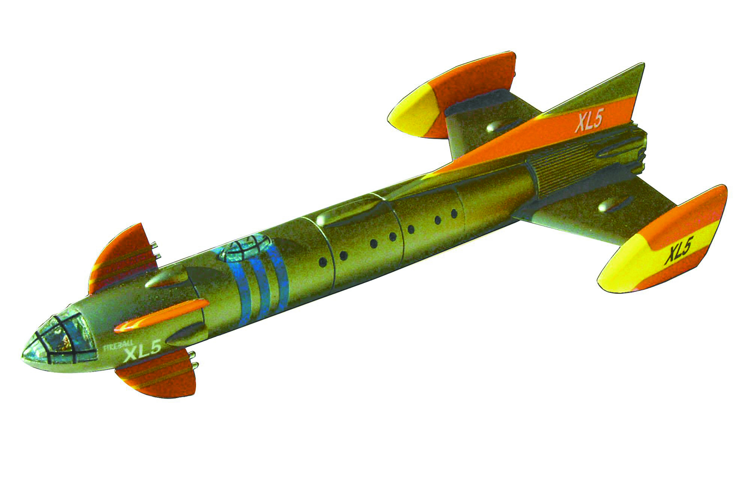 fireball xl5 toy set