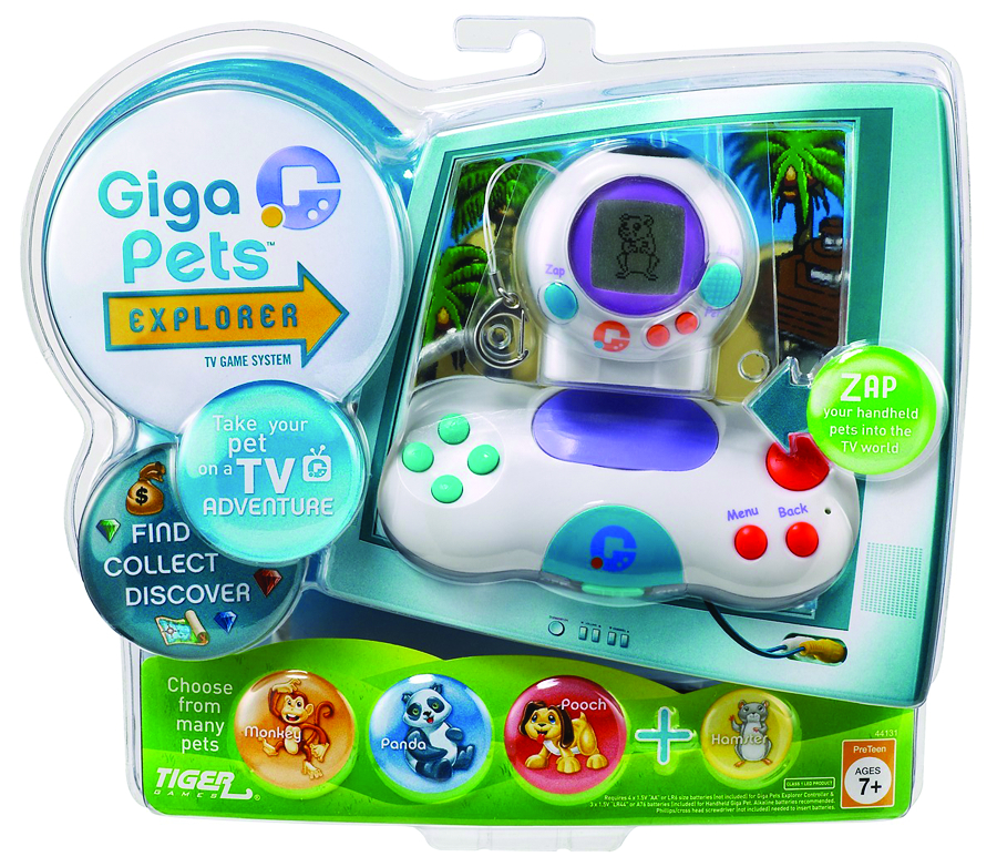 AUG064614 GIGA PETS EXPLORER TV GAME SYSTEM Previews World