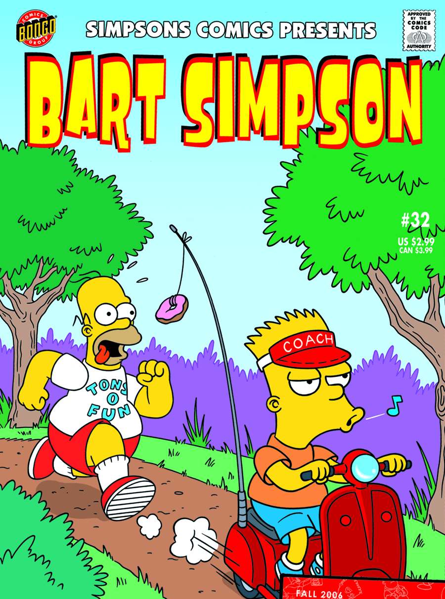 Aug063125 Bart Simpson Comics 32 Previews World 