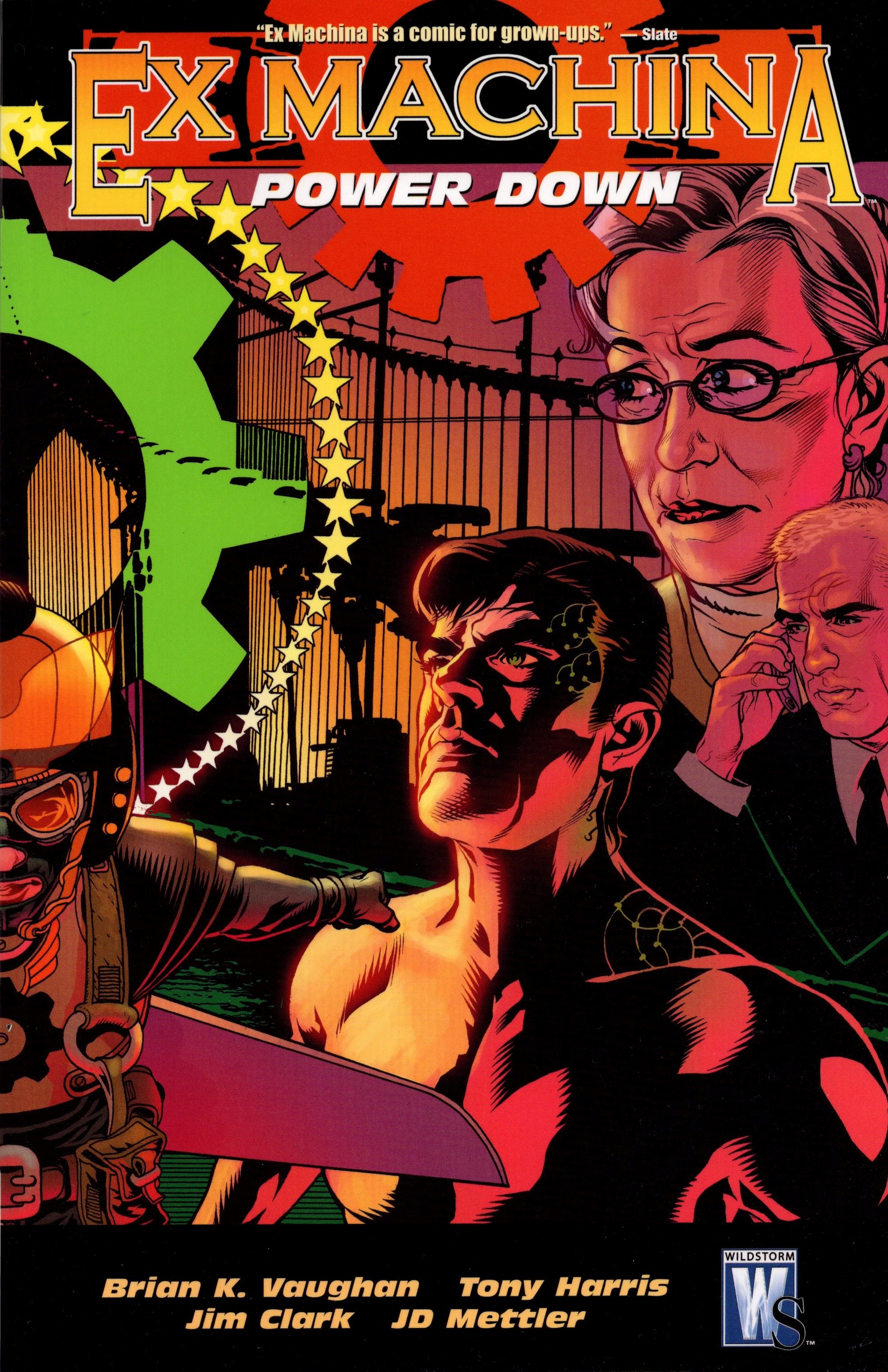Power down. Ex Machina book two Comics. Vertigo ex Machina. Vol. 1. Brian k. Vaughan.