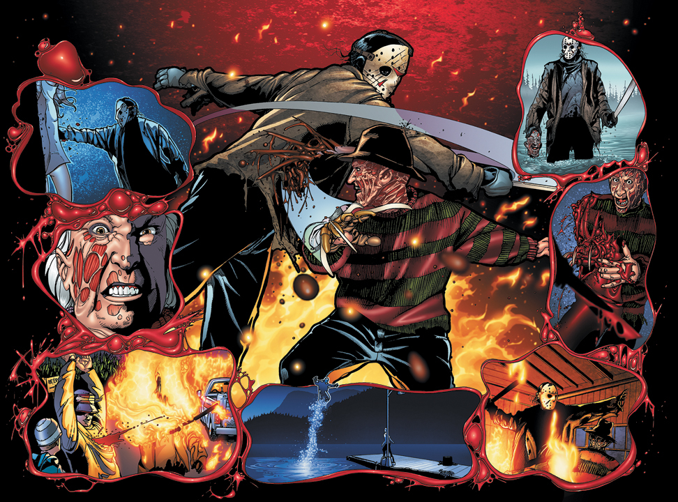 Freddy vs jason vs ash #5 (of 6) (mr) (DEC070286) .