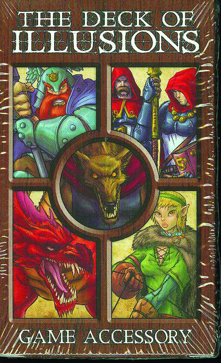 MAY085089 DECK OF ILLUSIONS CARD DECK DISPLAY Previews World