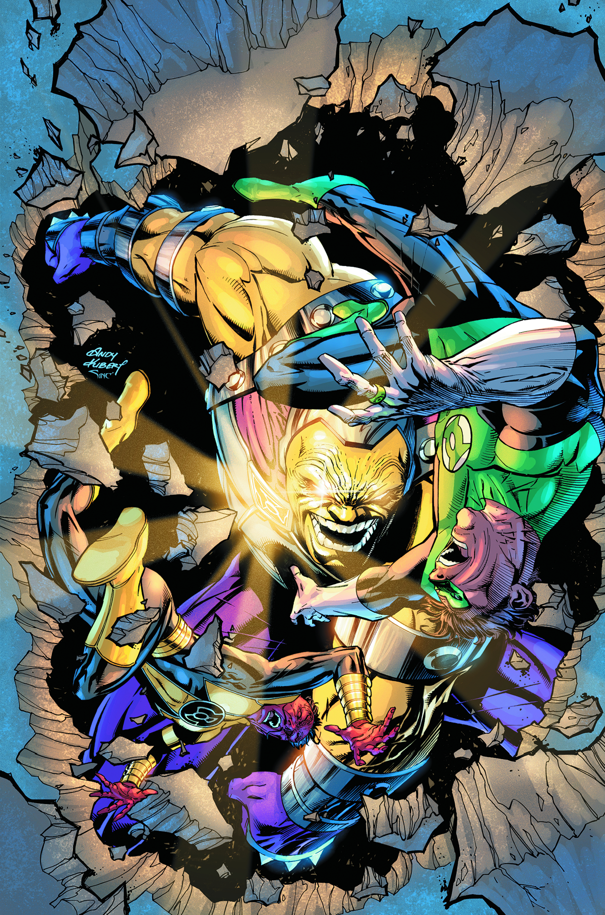 black green lantern l