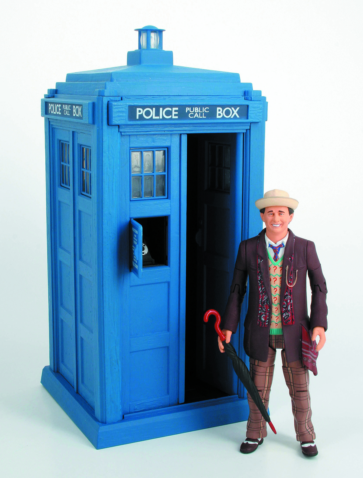 APR101569 DOCTOR WHO 7TH DOCTOR & TARDIS AF 2PK Previews World