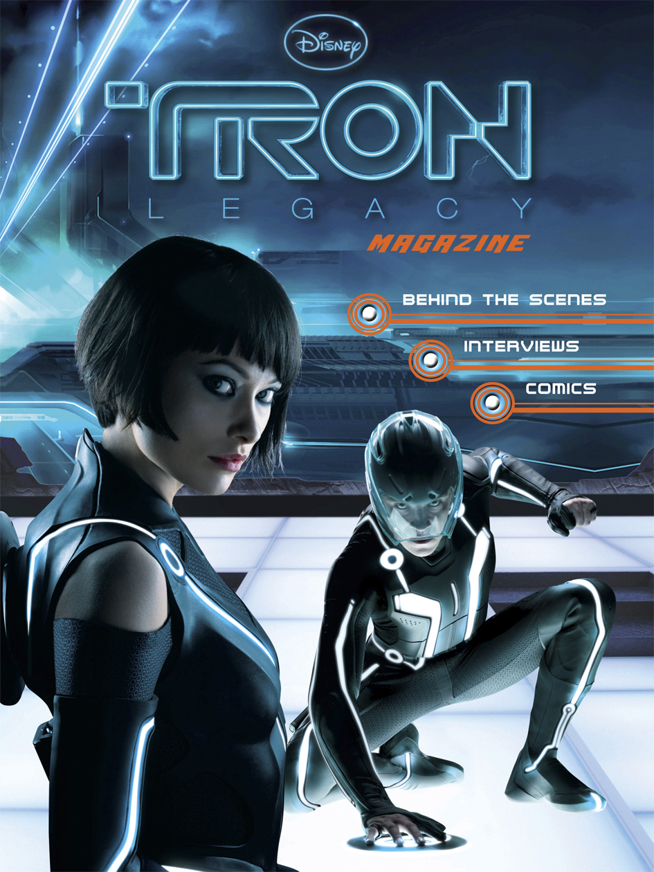 AUG108022 DISNEY PRESENTS TRON LEGACY MAGAZINE SPECIAL (PP 938