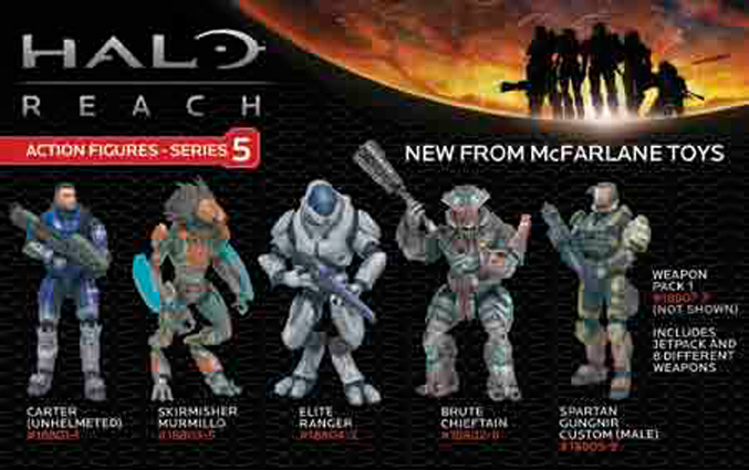 McFarlane Toys Halo Reach Series 5 Elite Ranger Action Figure
