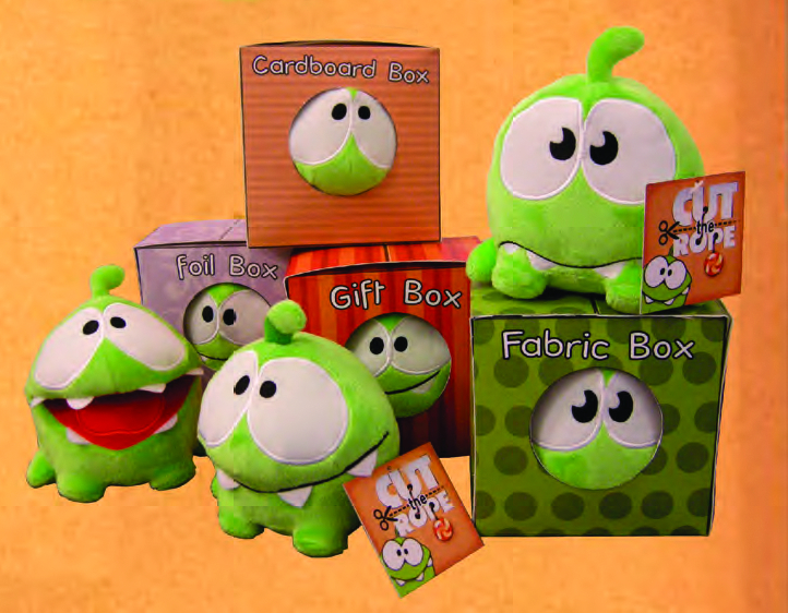SEP111696 CUT THE ROPE 8IN BOXED PLUSH ASST Previews World
