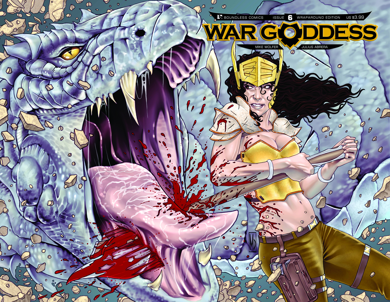 War goddess 6 wrap cvr (mr) (NOV110850) .