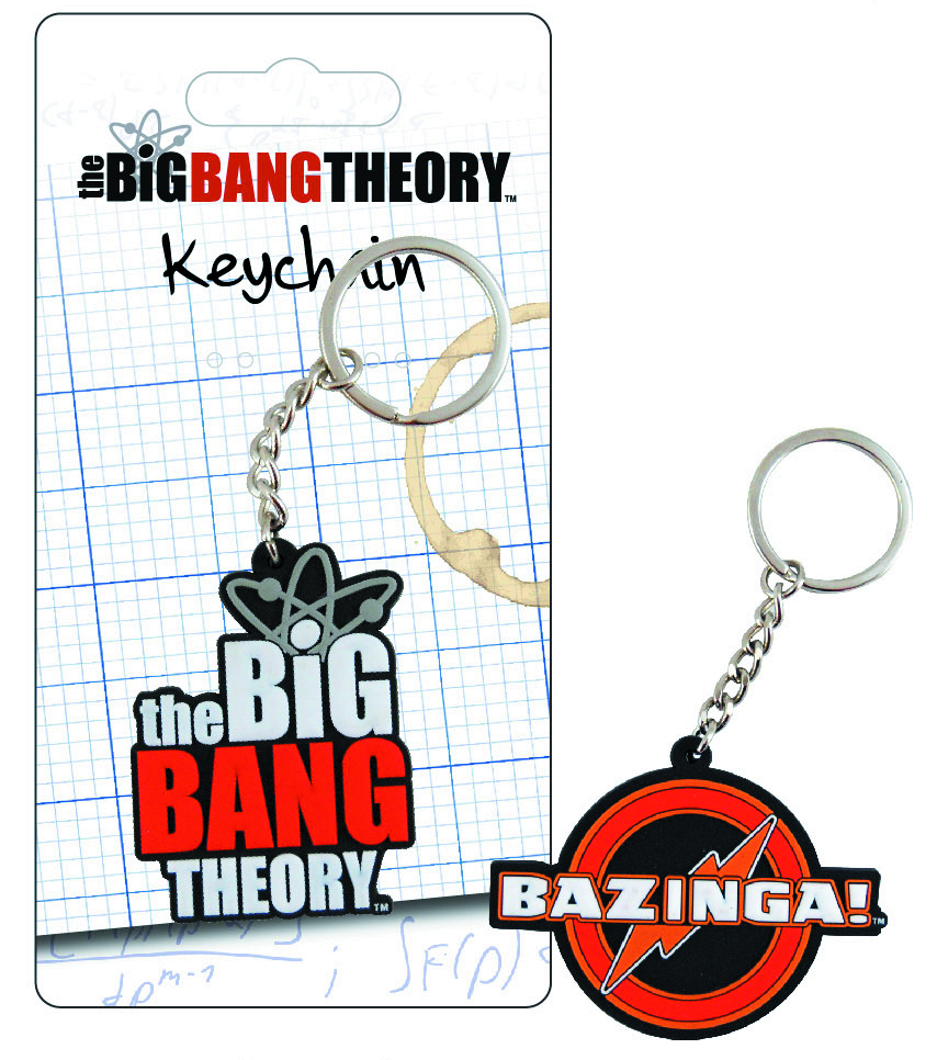 JUL122031 BIG BANG THEORY LASERCUT KEYCHAIN 12PC ASST Previews World