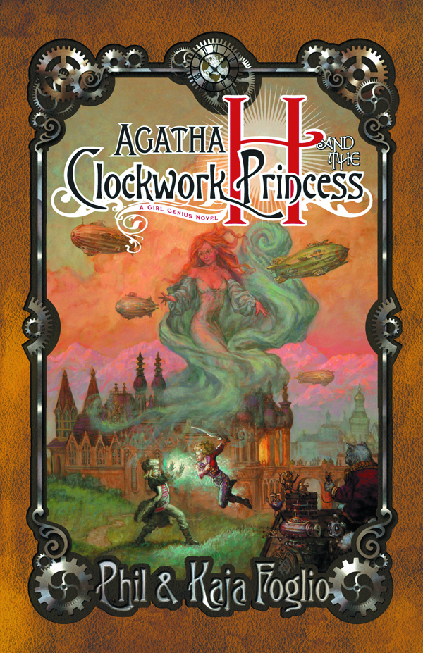 SEP121351 AGATHA H & CLOCKWORK PRINCESS GIRL GENIUS NOVEL SC