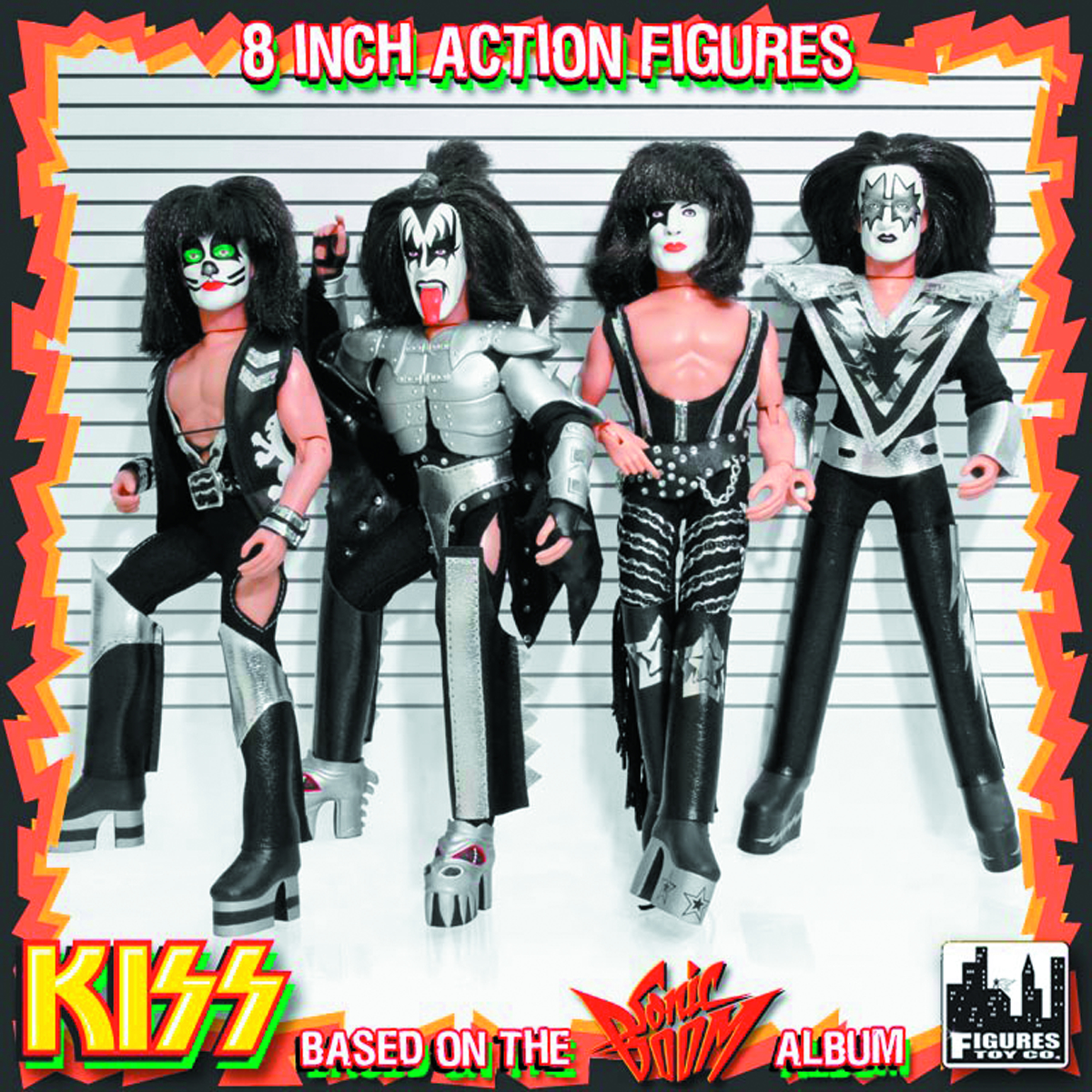 Kiss 12-IN retro af series 3 asst sonic boom (JAN131702) .