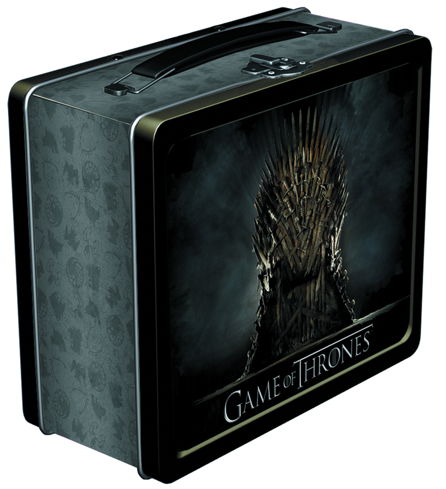 JUN130066 GAME OF THRONES LUNCHBOX IRON THRONE Previews World