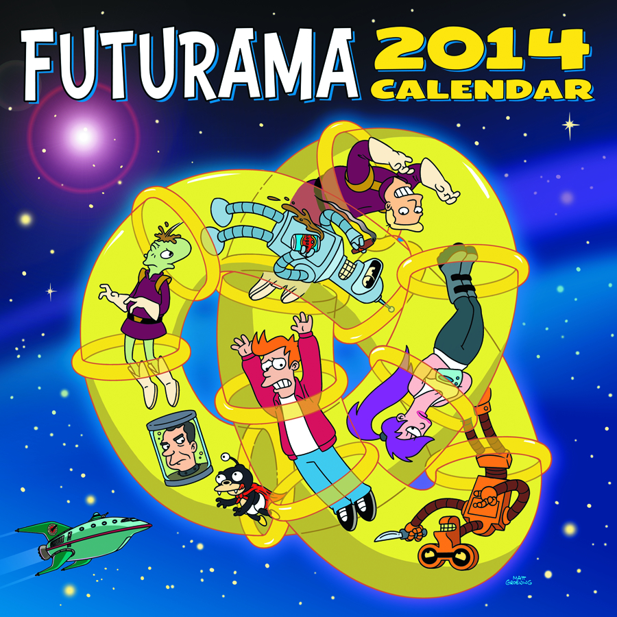 Futurama 2014 12 month calendar (JUL130907) .