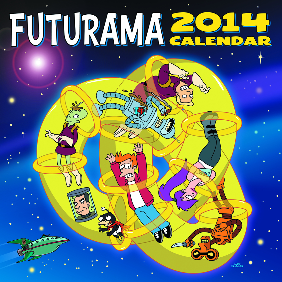 JUL130907 FUTURAMA 2014 12 MONTH CALENDAR Previews World
