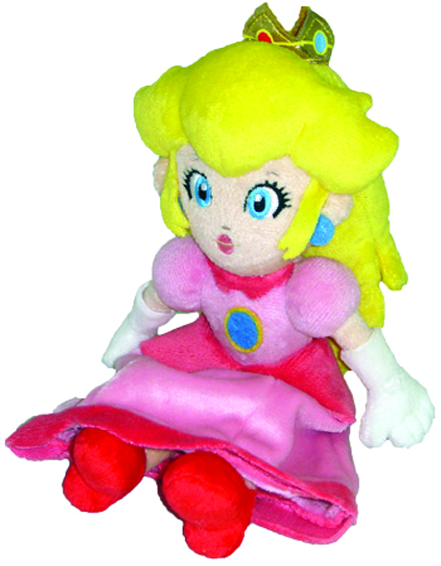peach plush mario