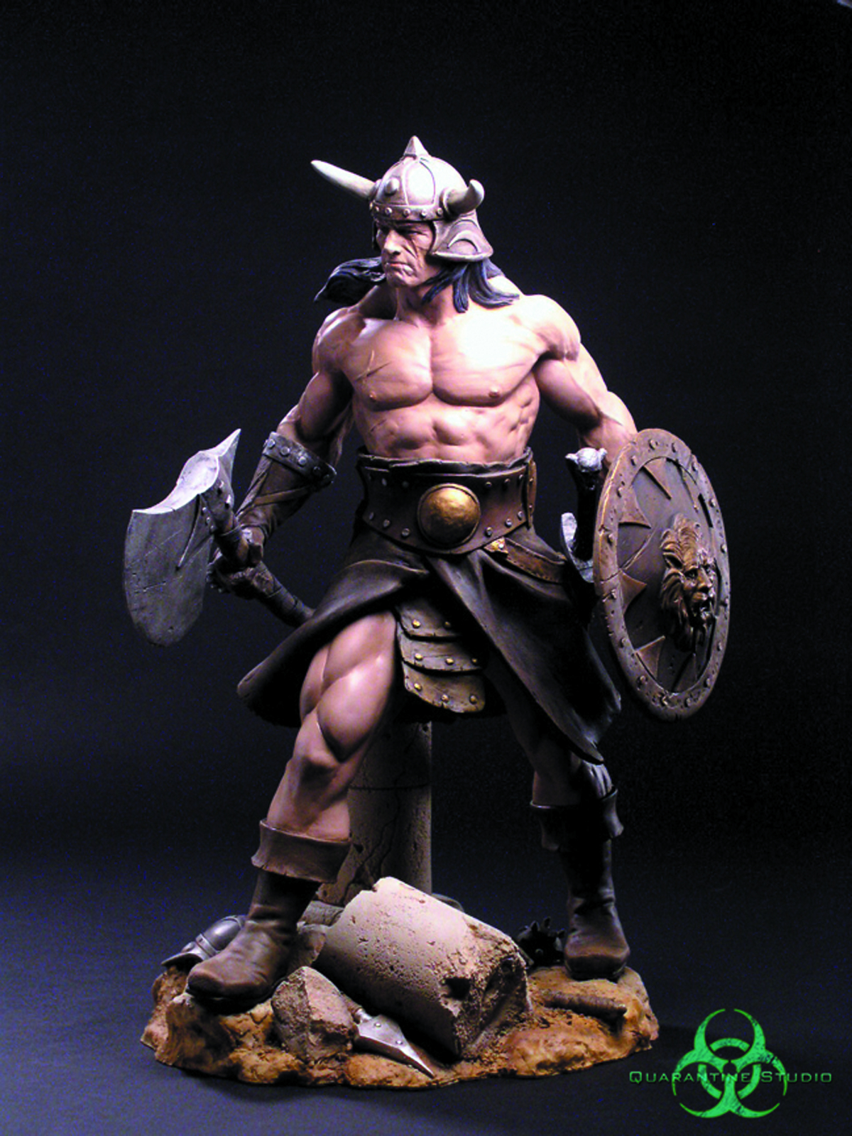 NOV131981 CONAN THE BRUTAL STATUE Previews World