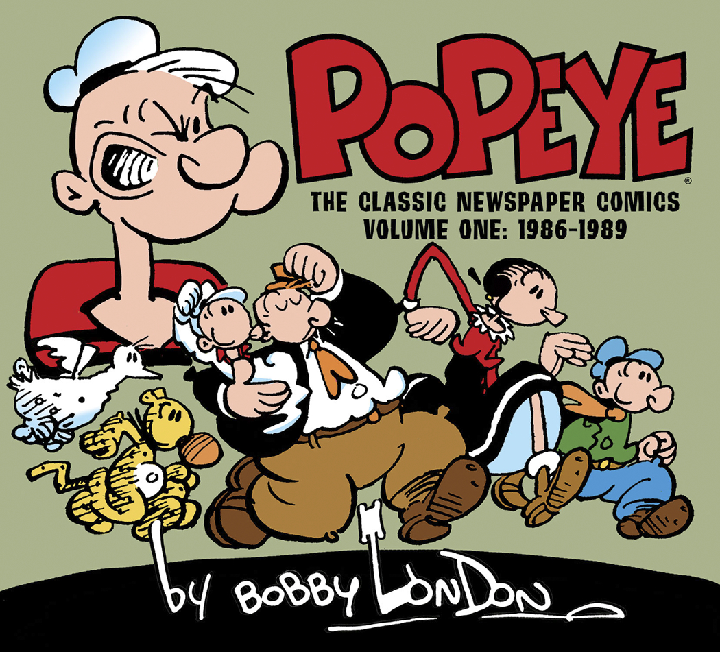 Popeye classics newspaper comics HC vol 01 1986-1989 (DEC130480) .