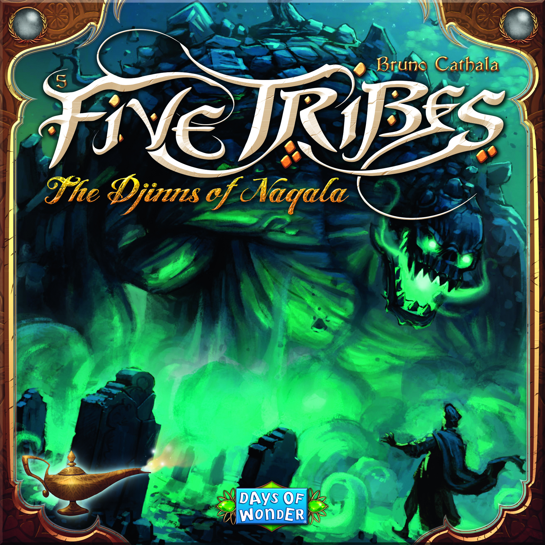 Jul142590 Five Tribes Board Game Previews World