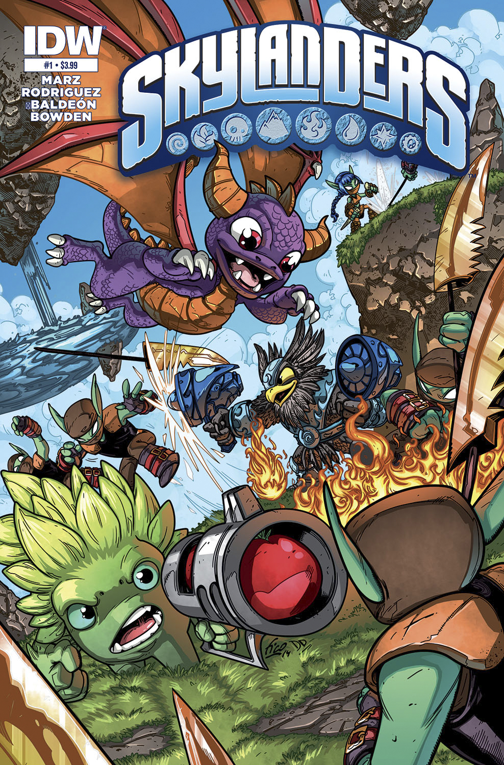 The smash-hit videogame and toy sensation, Skylanders, makes its comic book debut thi...