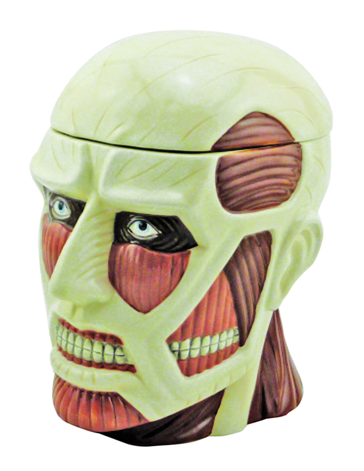 Head titan. Attack on Titan Jars. Голова титана Камерамена