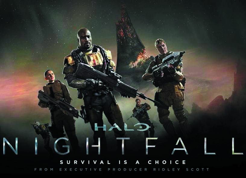 Halo nightfall. Halo Сумерки.