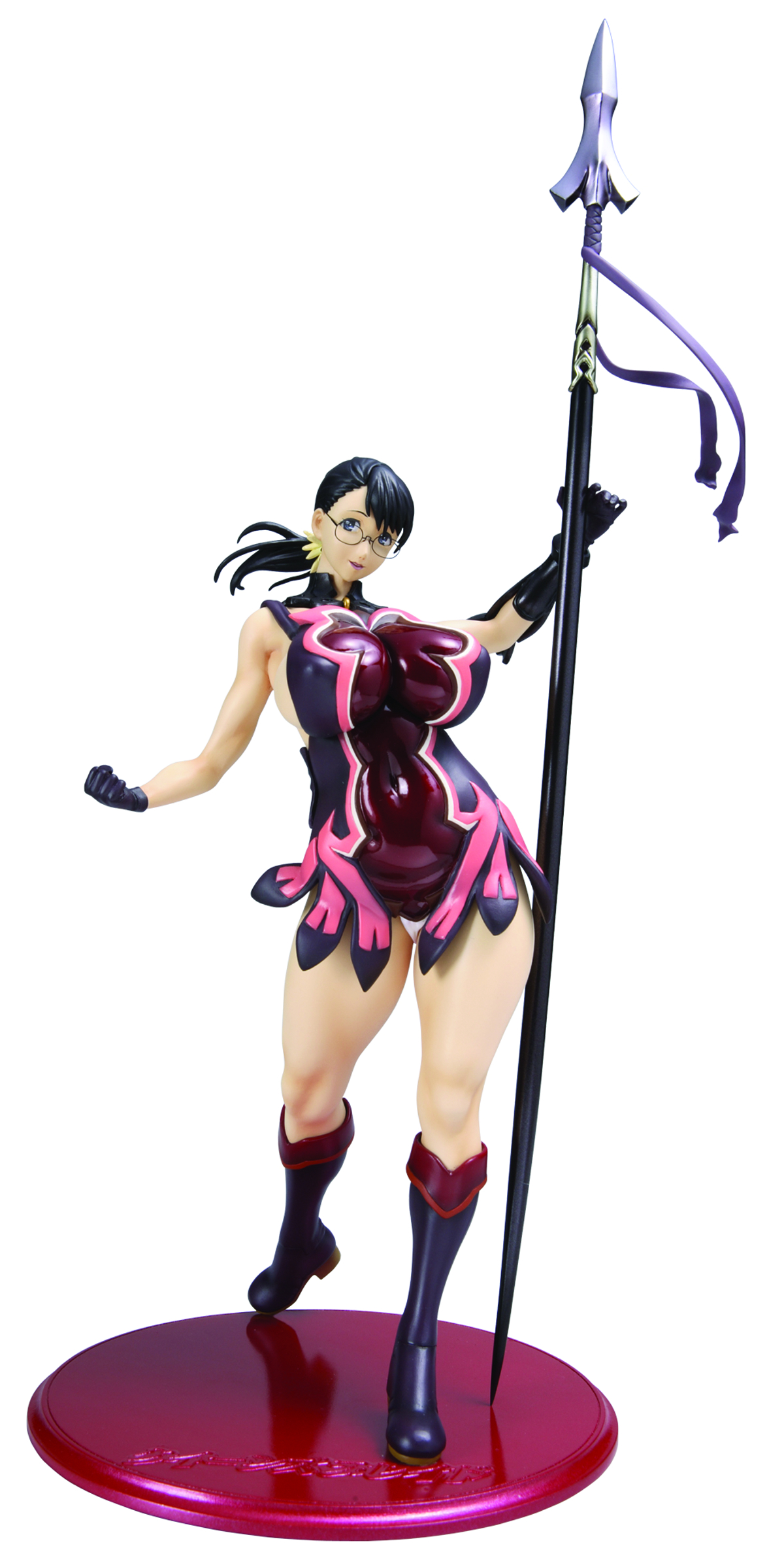 Queens blade cattleya passion red ex model pvc fig (MAR158422) .