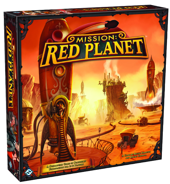 JUL152912 MISSION RED BOARD GAME Previews World