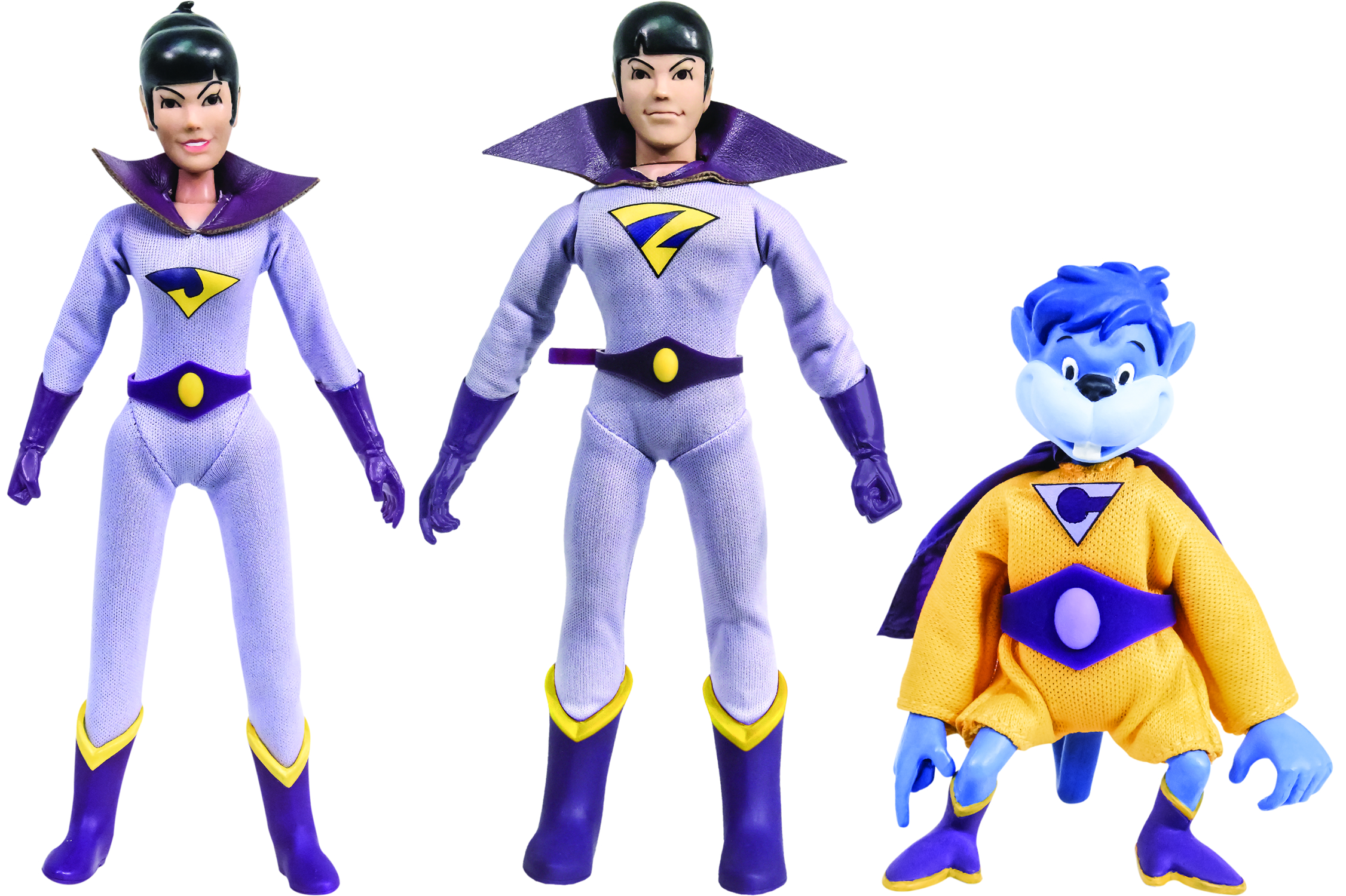 From Figures Toy Co. "Wonder Twin powers, activate!" Zan,...