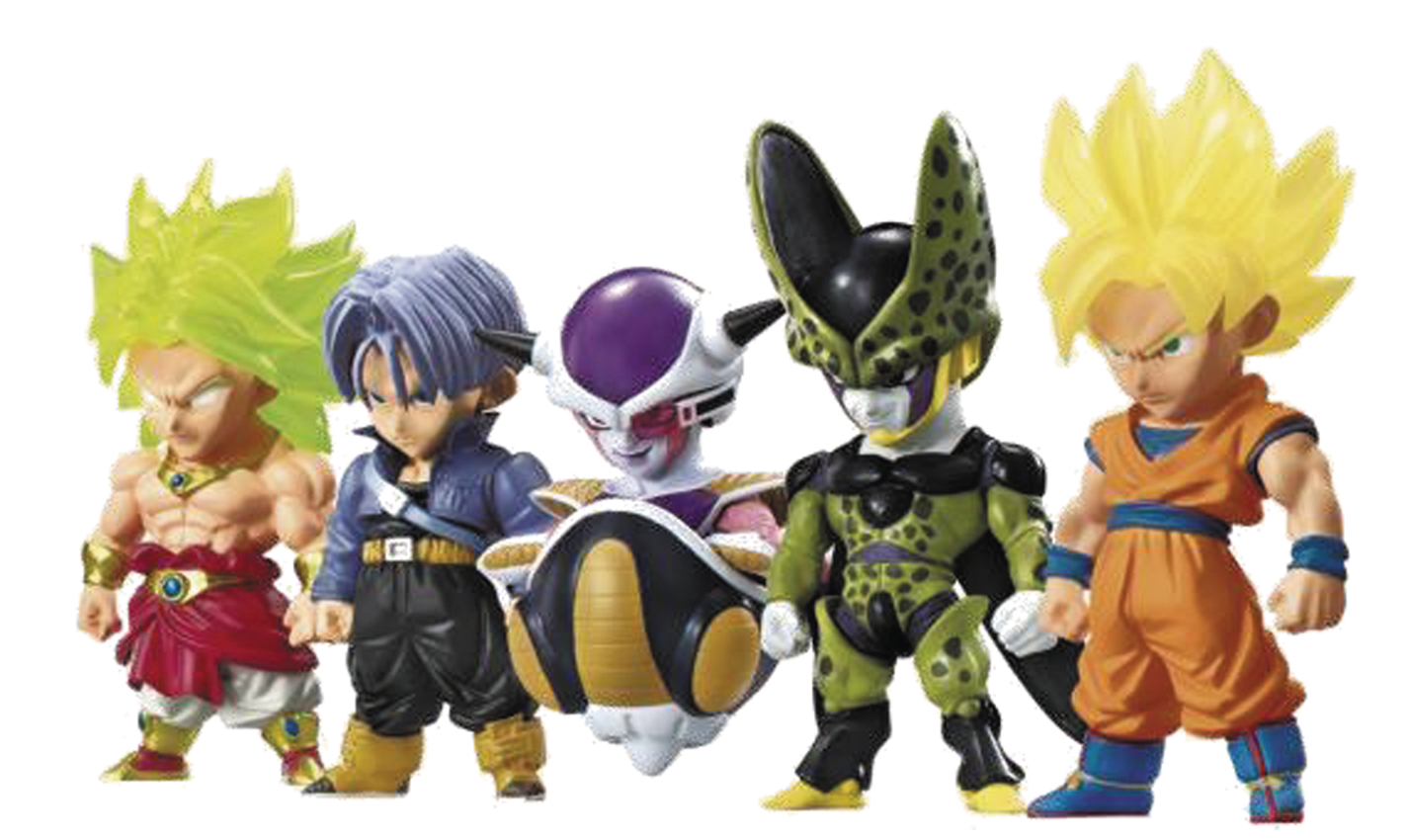 DragonBall Z Collectibles 8 Mini Figure Bandai Dragon Ball Z Super