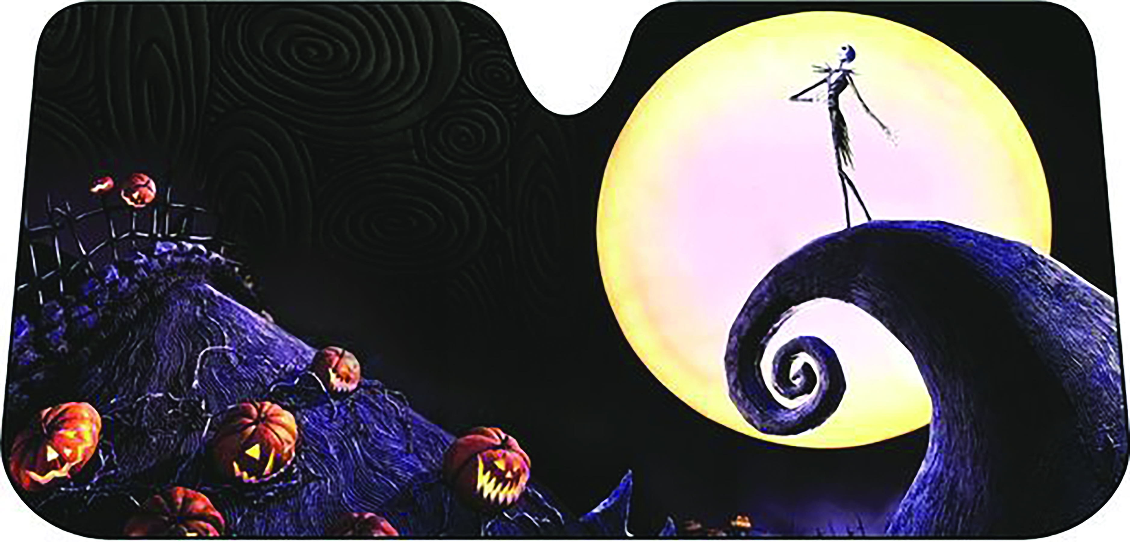 JUN169291 - NBX JACK SKELLINGTON W/ MOON ACCORDION AUTO SUNSHADE ...