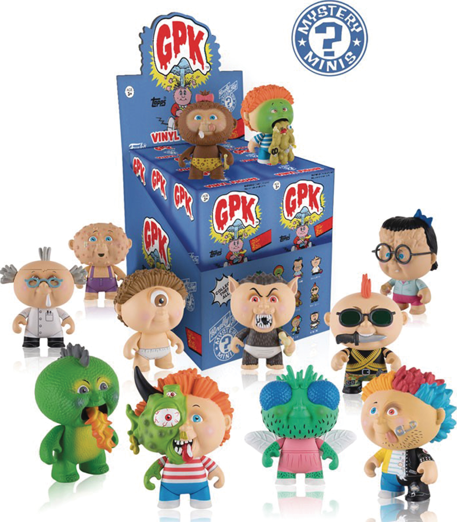 Мистери минис. Фигурка Funko Pop! GPK Garbage Pail Kids. Игровой набор Funko Pop! Vinyl: Garbage Pail Kids - Ghastly Ashley 26002. Serie 2 Mystery Minis.