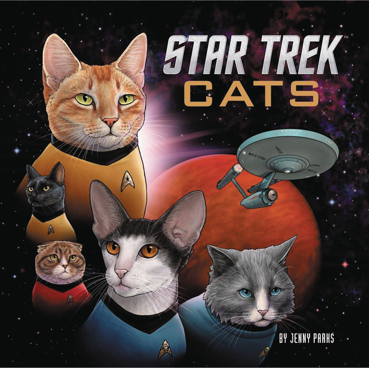 FEB172242 STAR TREK CATS HC Previews World