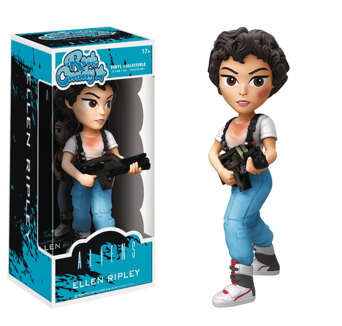 Joining the Rock Candy line is Ellen Ripley, the tough-as-nails warrant off...
