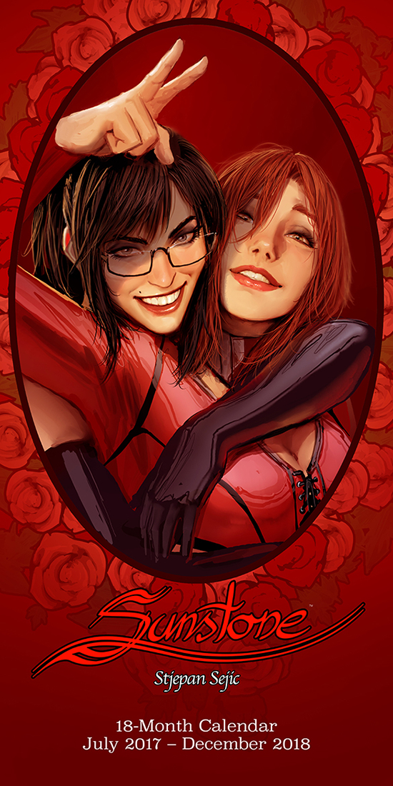 APR170757 - SUNSTONE 18-MONTH 2017-2018 CALENDAR (MR) - Previews World