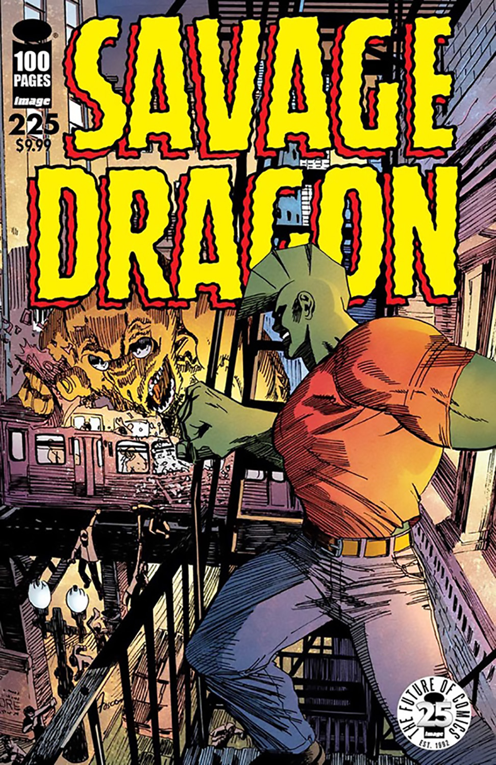 Savage Dragon and Malcolm Dragon join forces to save Angel Murphy and the v...