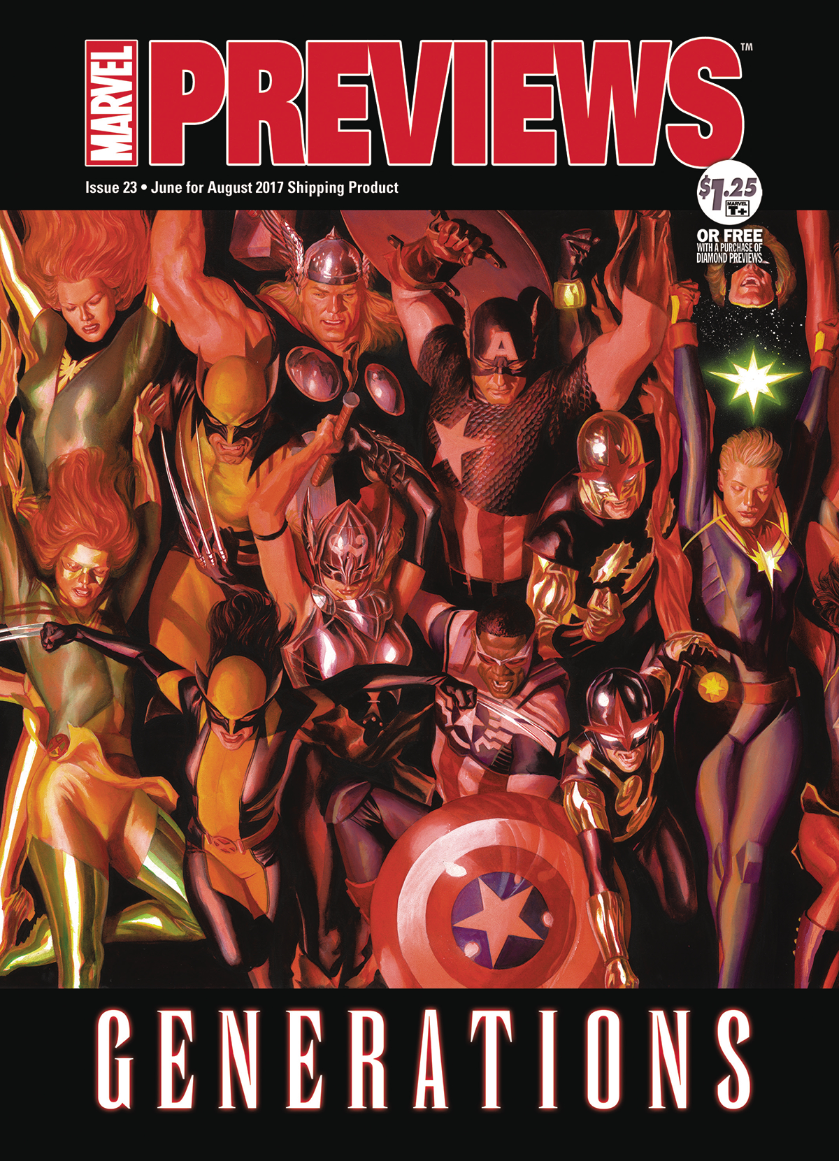 APR170002 MARVEL PREVIEWS 23 JUNE 2017 EXTRAS Previews World