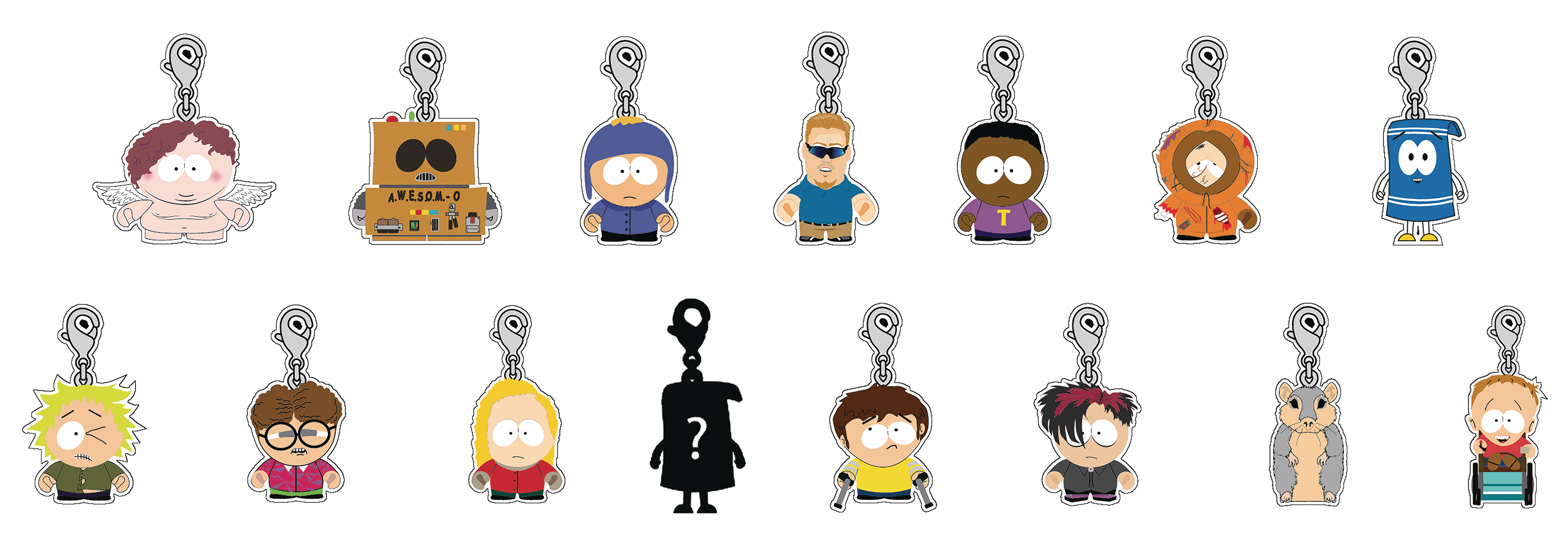 Jimmy Keychain Series 2 by Kidrobot South Park Zipper Pull