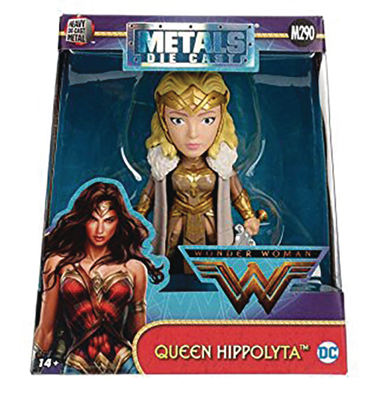 APR178577 - METALS WONDER WOMAN MOVIE HIPPOLYTA 4IN DIE-CAST FIG