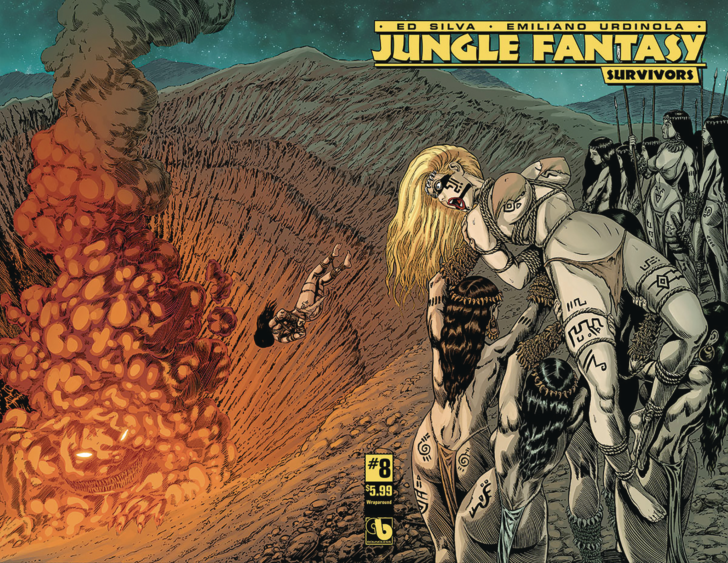Jungle fantasy survivors #8 wrap (mr) (OCT171355) .