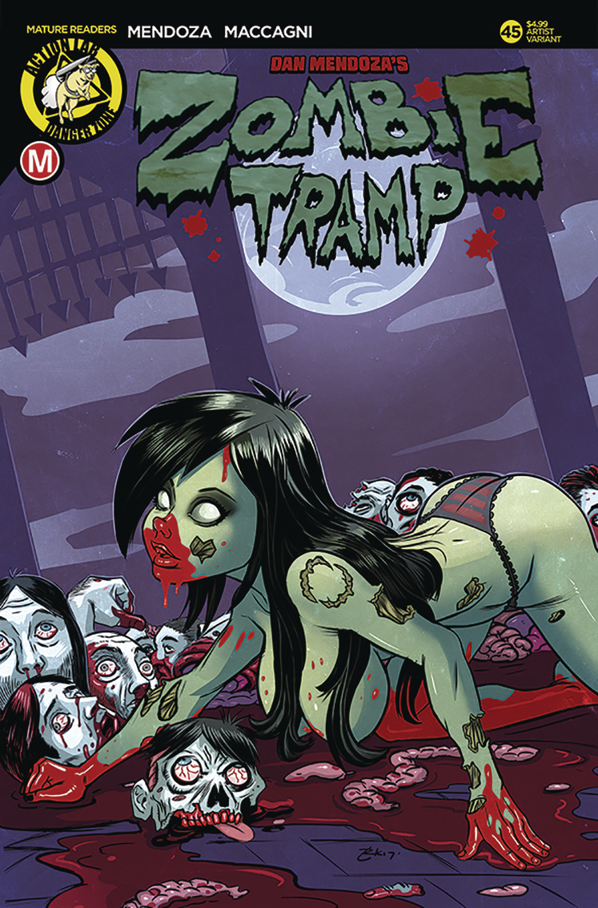 Zombie tramp ongoing #45 cvr C garcia (mr) (JAN181131) .