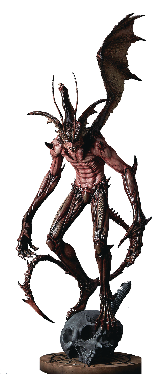 OCT178359 AMON APOCALYPSE OF DEVILMAN AMON 1/6 STATUE CRIMSON VER Previews World